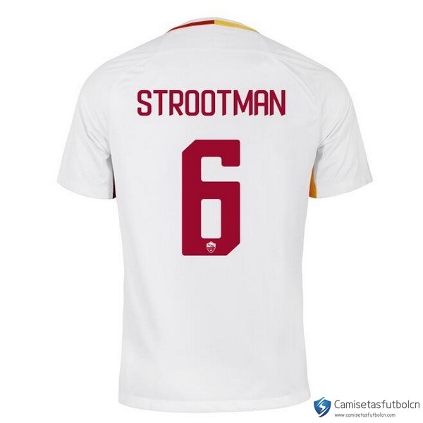 Camiseta AS Roma Segunda equipo Strootman 2017-18